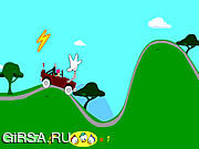 Флеш игра онлайн Микки Маус - супер гонщик / Mickey and Friends Super Racer