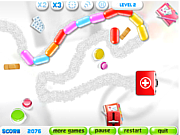 Флеш игра онлайн Цветные таблетки / Doctor Chain y8 