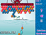 Флеш игра онлайн Веселые шарики 3 / Dolphin Ball 3