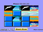Флеш игра онлайн Матч Дельфин