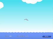Флеш игра онлайн Олимпийские Игры Дельфина  / Dolphin Olympics