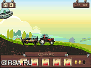 Флеш игра онлайн Доставка еды / Don't Eat My Tractor
