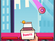 Флеш игра онлайн Пончик Верняк / Donut Slam Dunk