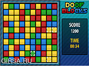 Флеш игра онлайн Простачок Блоков / Doof Blocks