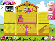 Флеш игра онлайн Дора - Декор кукольного дома / Dora Doll House Decor