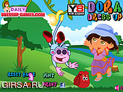 Флеш игра онлайн Дора и приключения / Dora Dress Up 