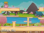 Флеш игра онлайн Дора - Цветочные корзины