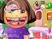 Флеш игра онлайн Даша у стоматолога