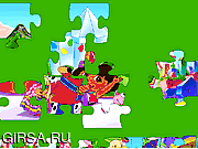 Флеш игра онлайн Дора и жадный король / Dora Greedy King Puzzle 