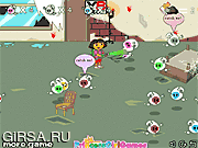 Флеш игра онлайн Призраки Хэллоуина Даши / Dora Halloween Ghosts