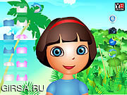 Флеш игра онлайн Даша в джунглях / Dora in the Jungle