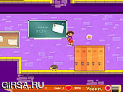Флеш игра онлайн Школьные приключения Даши