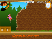 Флеш игра онлайн Дора и скейтбординг / Dora Skateboarding 