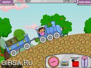 Флеш игра онлайн Даша поезд-экспресс
