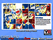 Флеш игра онлайн Дореамон. Пазл / Doraemon Sliding Puzzle 