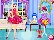 Флеш игра онлайн Карнавал Голубка Долли Платье / Dove Carnival Dolly Dress