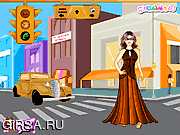 Флеш игра онлайн Диву Одеваются / Downtown Diva Dress Up