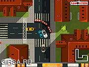 Флеш игра онлайн Гонки на Порше по городу / Downtown Porsche Racing