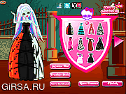 Флеш игра онлайн Наряд для Дракулауры / Draculaura Dressup