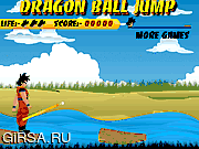Флеш игра онлайн Драгон Болл / Dragon Ball Jump
