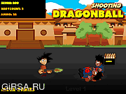 Флеш игра онлайн Драгон Болл - съемки / Dragon Ball Shooting