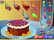 Флеш игра онлайн Декор мечта торт