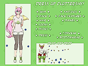 Флеш игра онлайн Одевалка Флаттершай! / Dress Up Fluttershy!