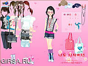 Флеш игра онлайн Dressing Up in Short