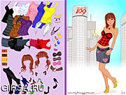 Флеш игра онлайн Одевалки - японские девушки