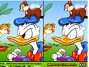 Флеш игра онлайн В поисках отличий / Duck and Chipmunks Differences 