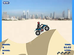 Флеш игра онлайн Борьба с дюнами в Дубае
