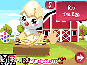 Флеш игра онлайн Забота о цыплятах / Easter Baby Chick Care