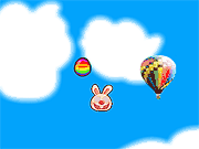 Флеш игра онлайн Пасха Банни Приключения / Easter bunny Adventure