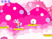 Флеш игра онлайн Пасхальный Заяц Прыгать / Easter Bunny Jump