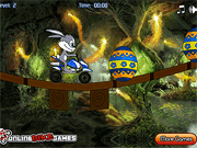 Флеш игра онлайн Пасхальный Кролик Прокатит / Easter Bunny Ride
