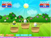 Флеш игра онлайн Пасхальные яйца / Easter Egg Scramble 