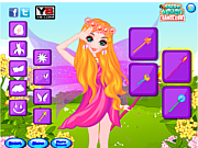 Флеш игра онлайн Изящная цветочная фея / Elegant Flower Fairy 