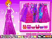 Флеш игра онлайн Элегентный фиолетовый макияж / Elegant Purple Girl Makeover 