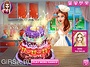 Флеш игра онлайн Элла / Ella's Wedding Cake 