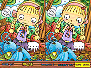 Флеш игра онлайн Эмма и маленькая Синяя Птица