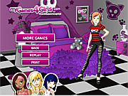 Флеш игра онлайн Платье для Эмо / Emo Dress Up