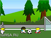 Флеш игра онлайн Emo Soccer