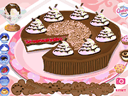 Флеш игра онлайн Эпический Шоколадный Пирог / Epic Chocolate Pie