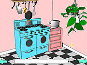 Флеш игра онлайн Побег из кухни / Escape from the Kitchen