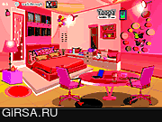 Флеш игра онлайн Освобождение из розвой комнаты / Escape Pink Girl Room