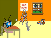 Флеш игра онлайн Побег краска / Escape the Paint