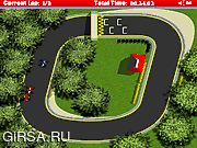 Флеш игра онлайн F1 Tiny Racer
