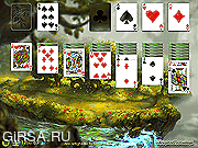 Флеш игра онлайн Фэрхейвен Пасьянс / Fairhaven Solitaire