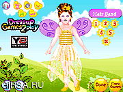 Флеш игра онлайн Волшебный маскарадный костюм / Fairy Fancy Dress Up