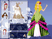 Флеш игра онлайн Фея Принцесса Платье / Fairy Princess Dress